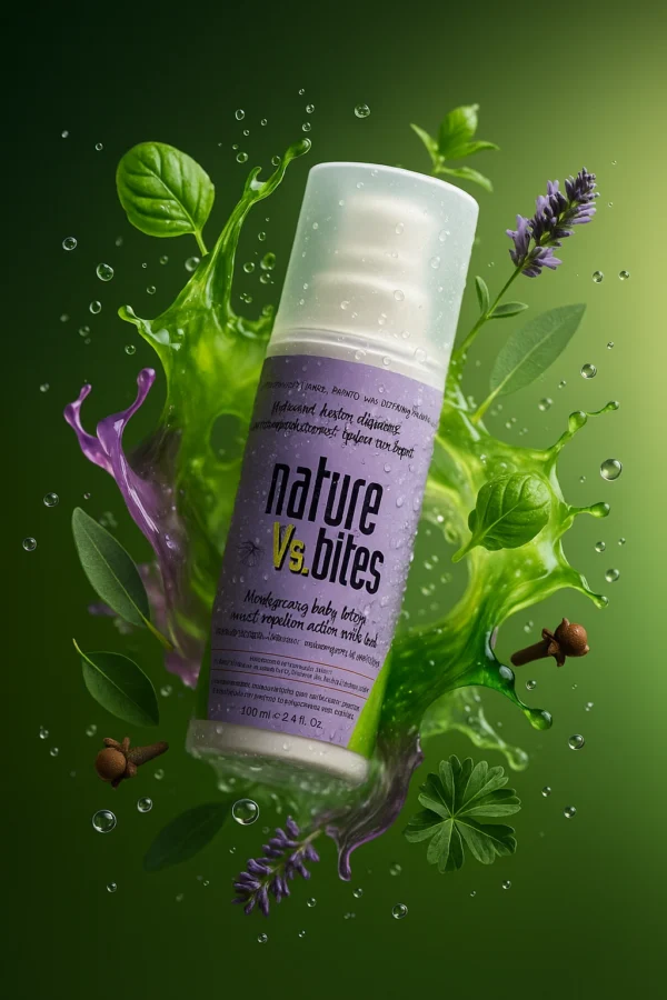 Nature Vs Bites-Φυσικό Αντικουνουπικό Σπρέι Σώματος με Βάση 5 Αιθέρια έλαια